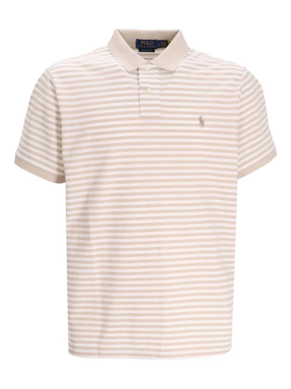 Polo Ralph Lauren ストライプ ポロシャツ - ニュートラル Polo Ralph Lauren ストライプ ポロシャツ - ニュートラル