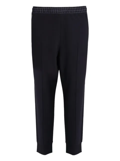 BOSS grid-waistband joggers