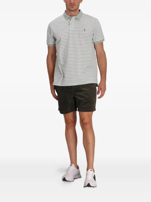 Polo by Ralph Lauren グリーンストライプポロシャツ Polo Ralph Lauren ストライプ ポロシャツ | グリーン | FARFETCH JP
