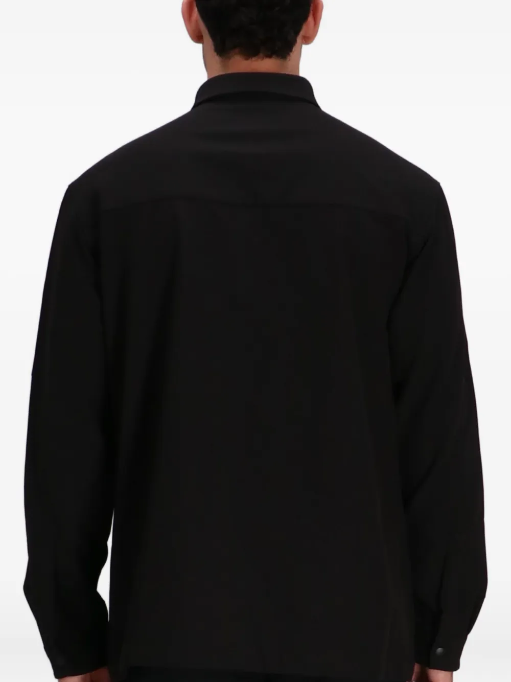 BOSS Shirtjack met zakdetail Zwart