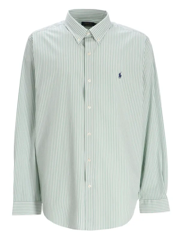 Polo Ralph Lauren ストライプ シャツ | グリーン | FARFETCH JP