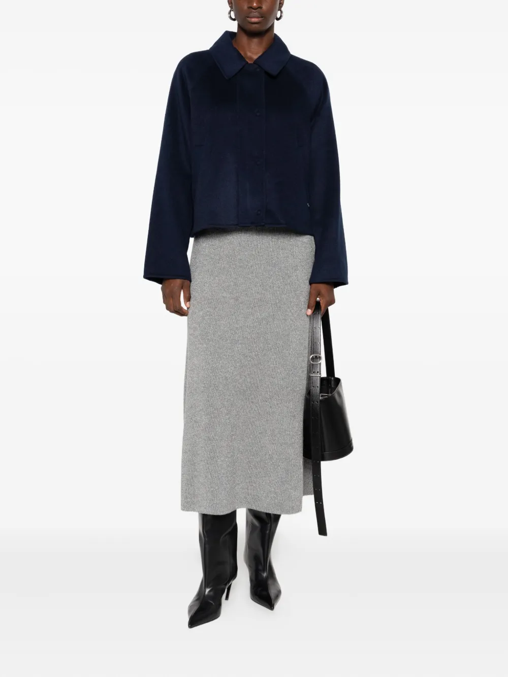 Ottod'Ame chamarra corta con mangas raglán | Chamarras cortas | Image 2