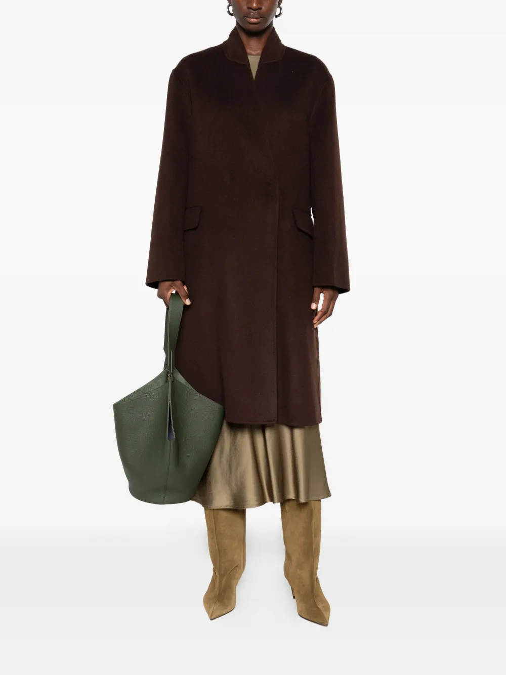 Ottod'Ame belted coat | Single Breasted Coats | Image 2
