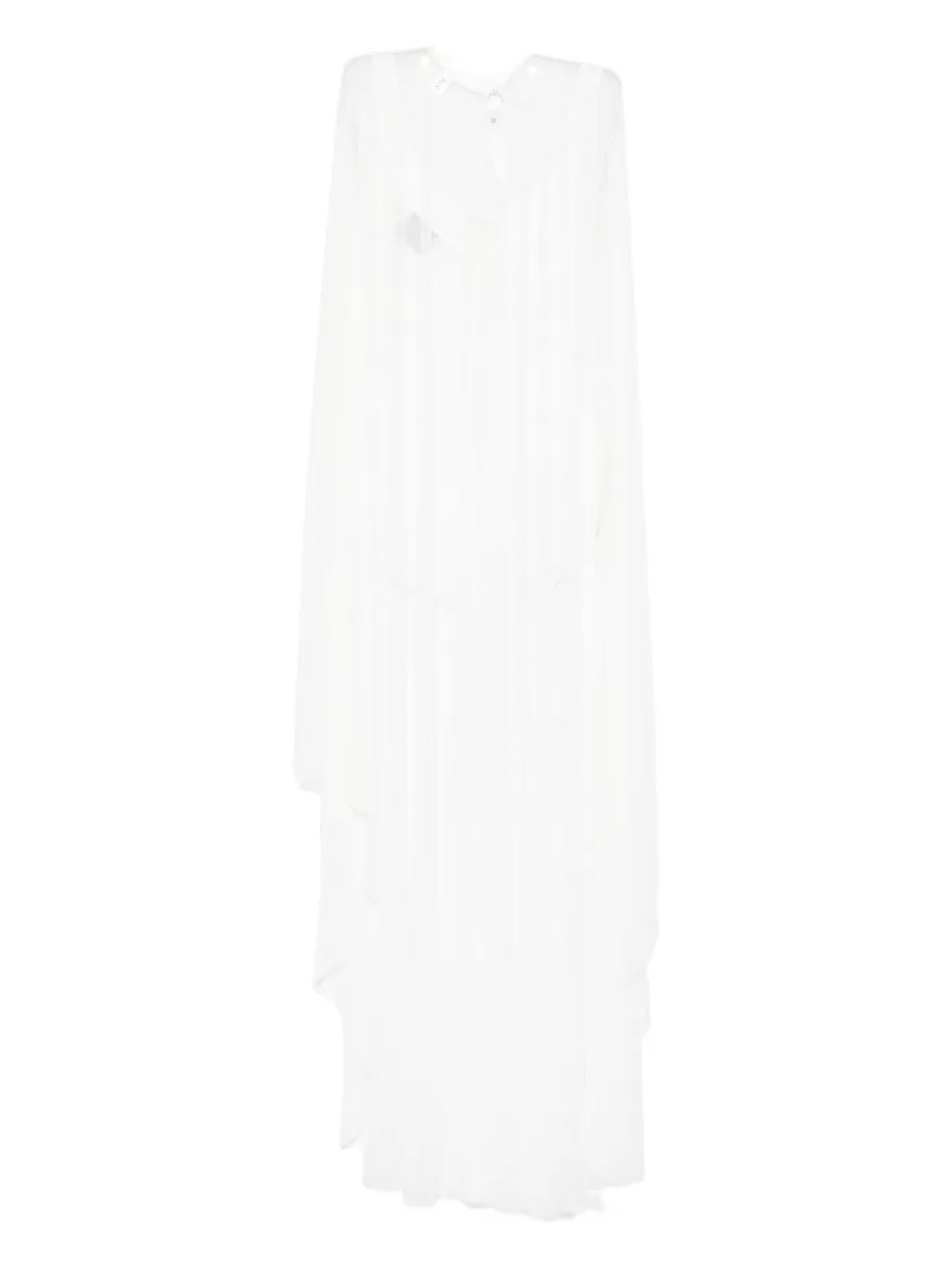 Atu Body Couture mesh bodysuit and cape set - Wit