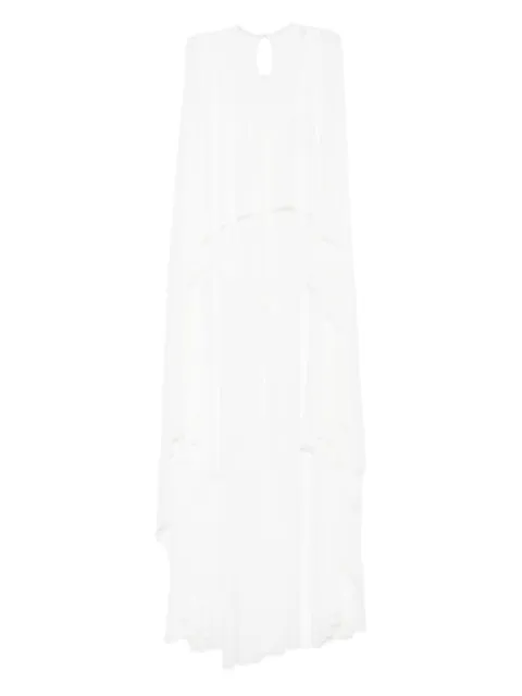 Atu Body Couture mesh bodysuit and cape set