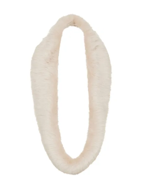 David Koma faux-fur neck scarf