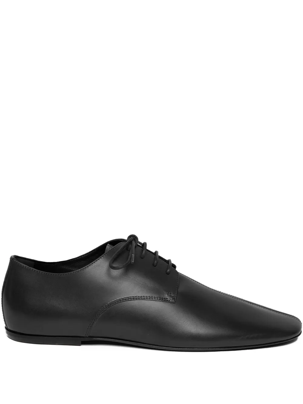 DRIES VAN NOTEN lace-up square-toe oxford shoes Black