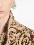 DRIES VAN NOTEN stone-cluster earrings - Silver