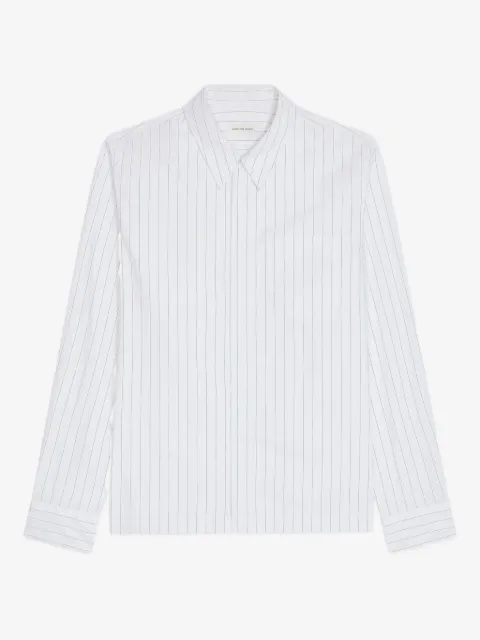 DRIES VAN NOTEN pinstripe cotton shirt