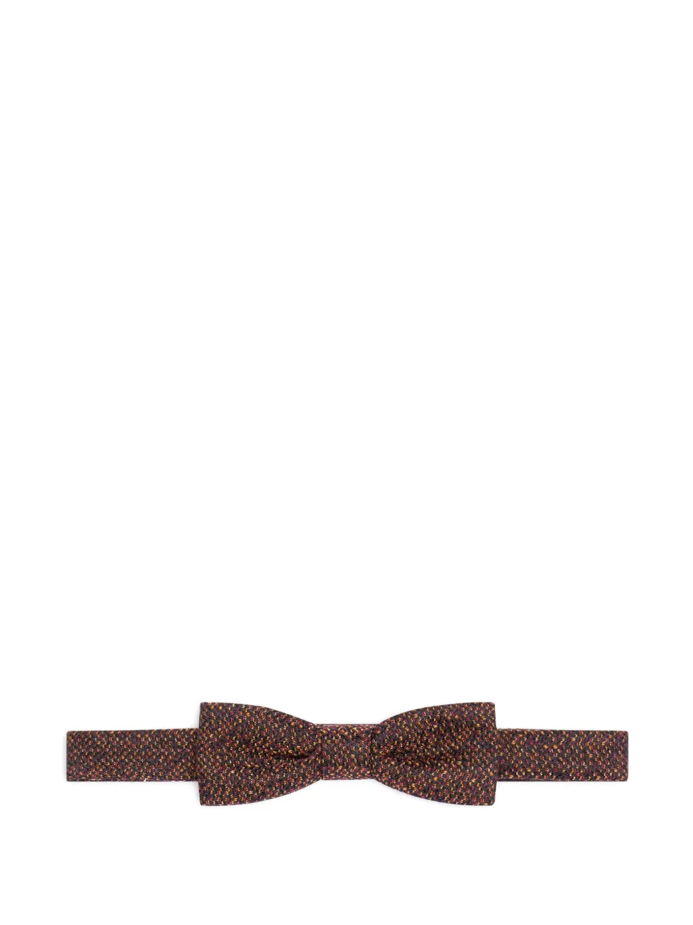 Dries Van Noten Patterned Bow Tie In Brown