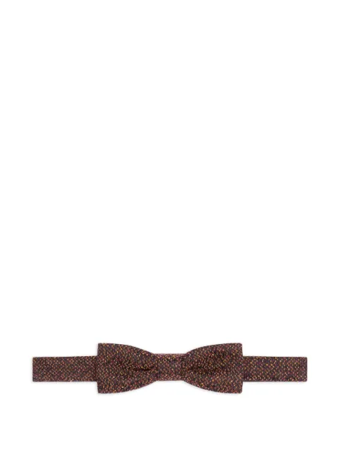 DRIES VAN NOTEN patterned bow tie