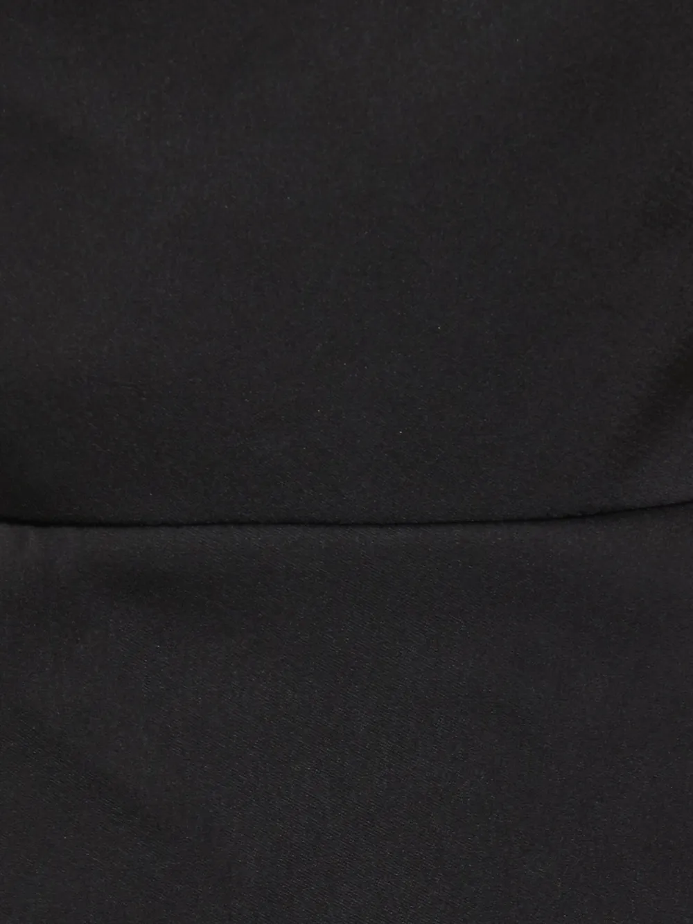 David Koma Asymmetrische jurk Zwart