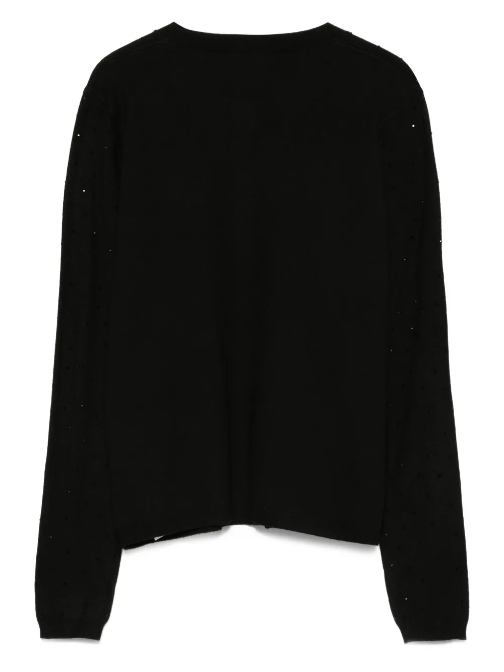 Seventy Vest met knopen Zwart