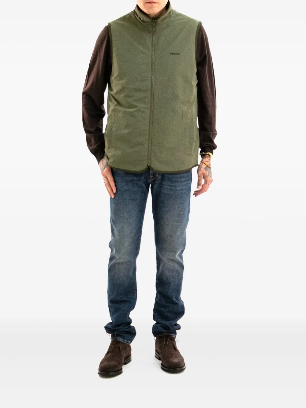 Barbour zip-up fleece gilet | Waistcoats & Gilets | Image 2