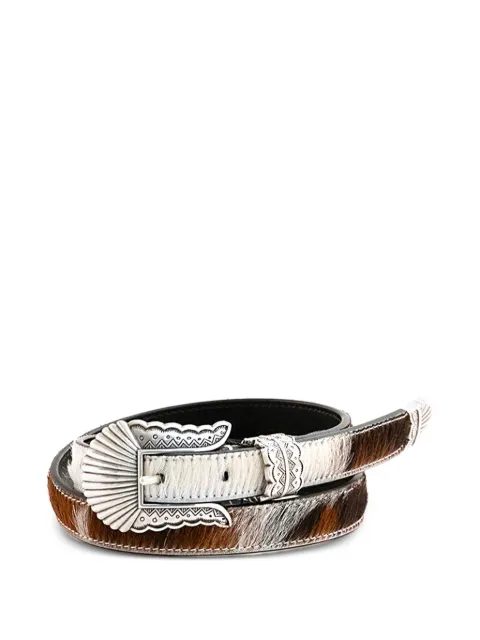 Kate Cate calf-hair buckle belt