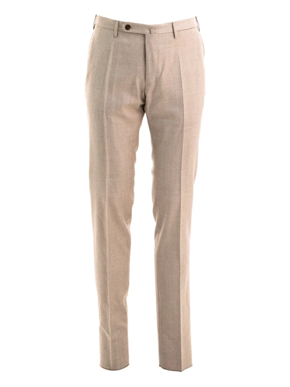 Incotex Straight plooibroek Beige