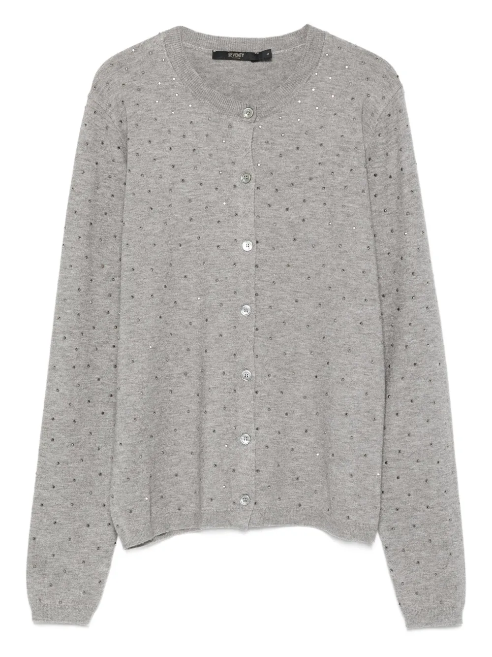 Seventy Vest met knopen Grijs