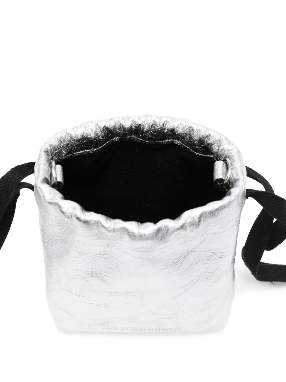 Ann Demeulemeester Gael kleine tas met trekkoord en ketting Grijs