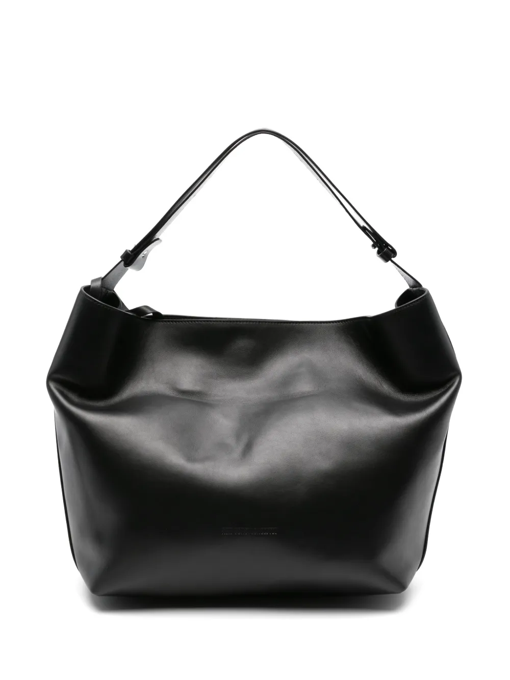 Ann Demeulemeester Mittelgrosser Via Belt Tote Bag In Black