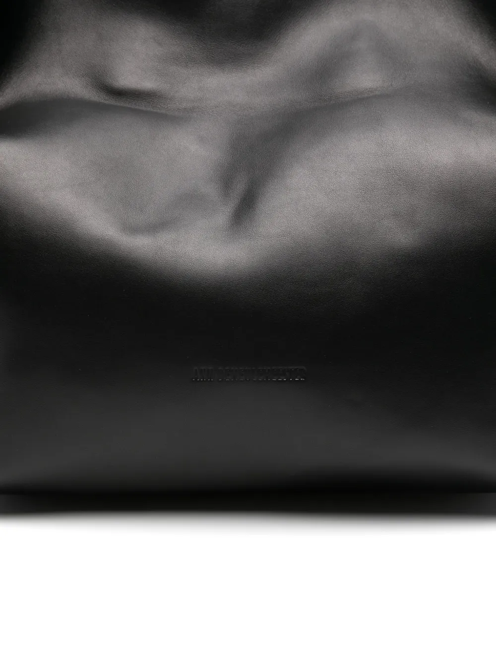 Ann Demeulemeester Via Belt medium leren shopper Zwart