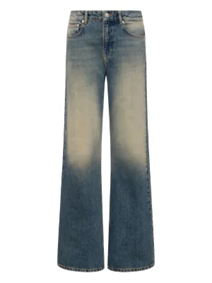 MOSCHINO JEANS フレアジーンズ | ブルー | FARFETCH JP