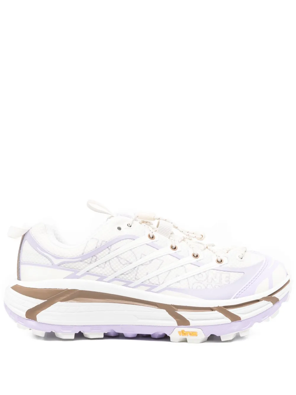 HOKA Mafate Three2 logo-print sneakers White