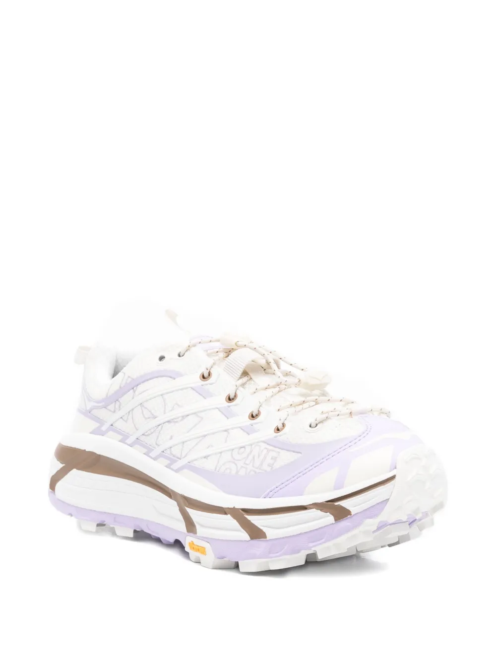 HOKA Mafate Three2 logo-print sneakers White