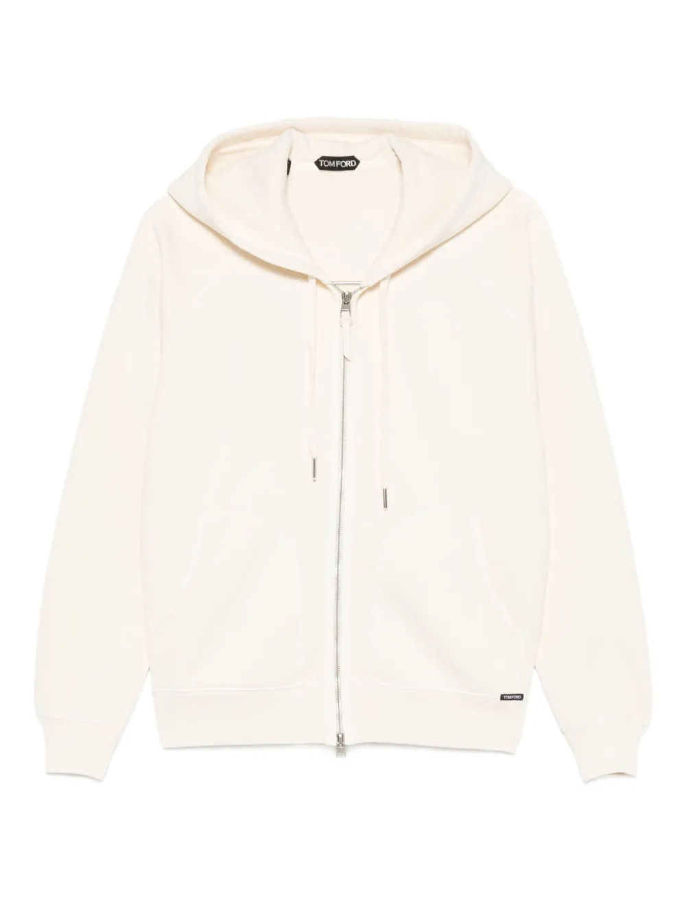 TOM FORD Hoodie met rits Beige