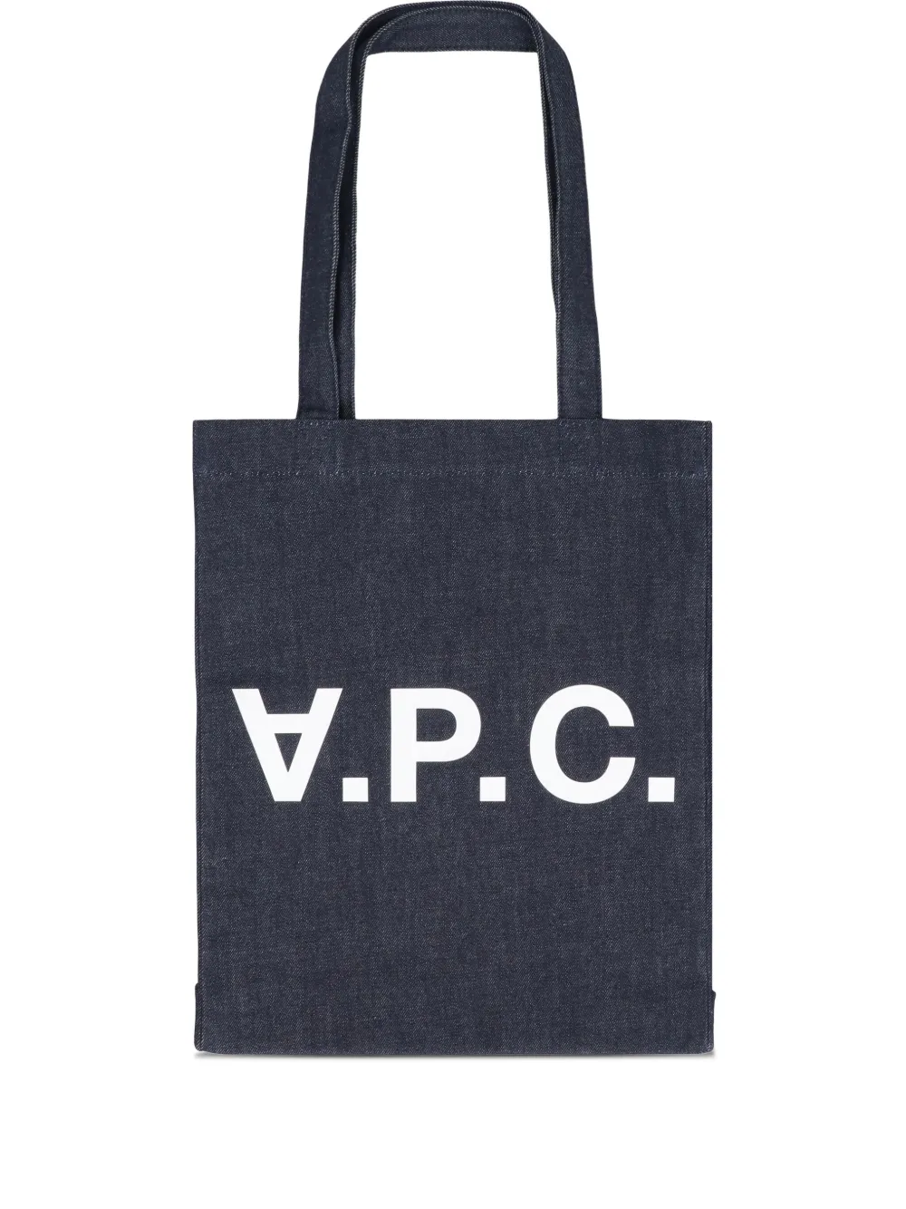 A.P.C. Bolsa tote com logo laure | Azul | Image 1