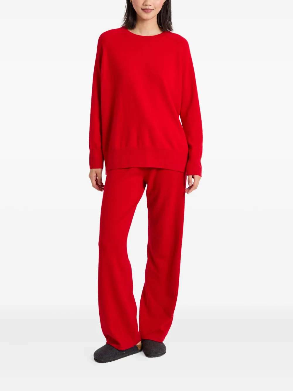 Chinti & Parker Cashmere Sweater In Red