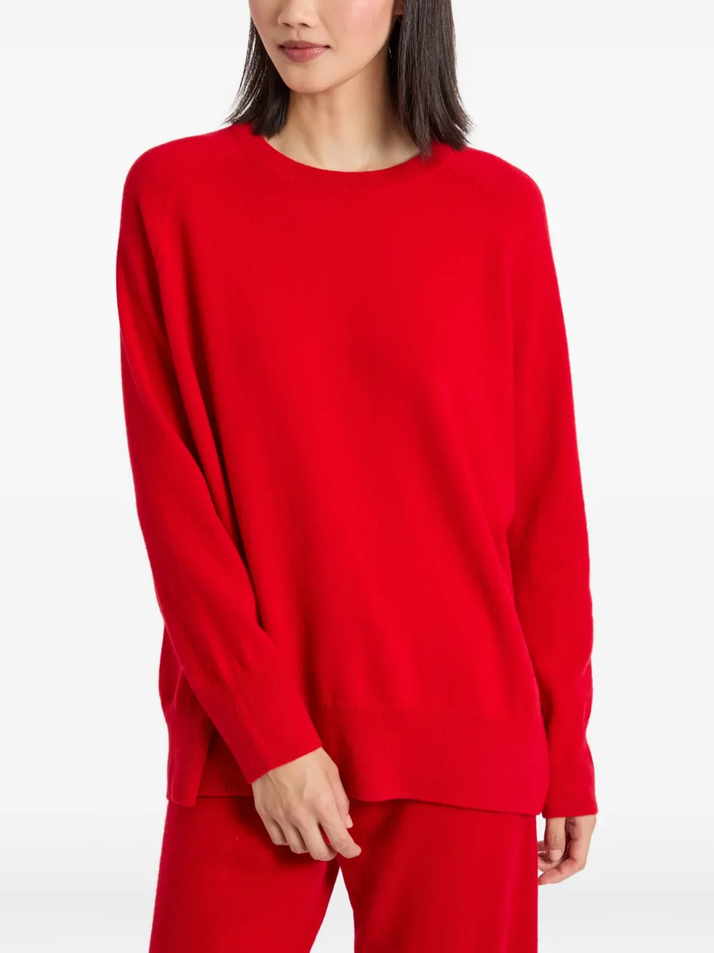 Chinti & Parker Cashmere Sweater In Red