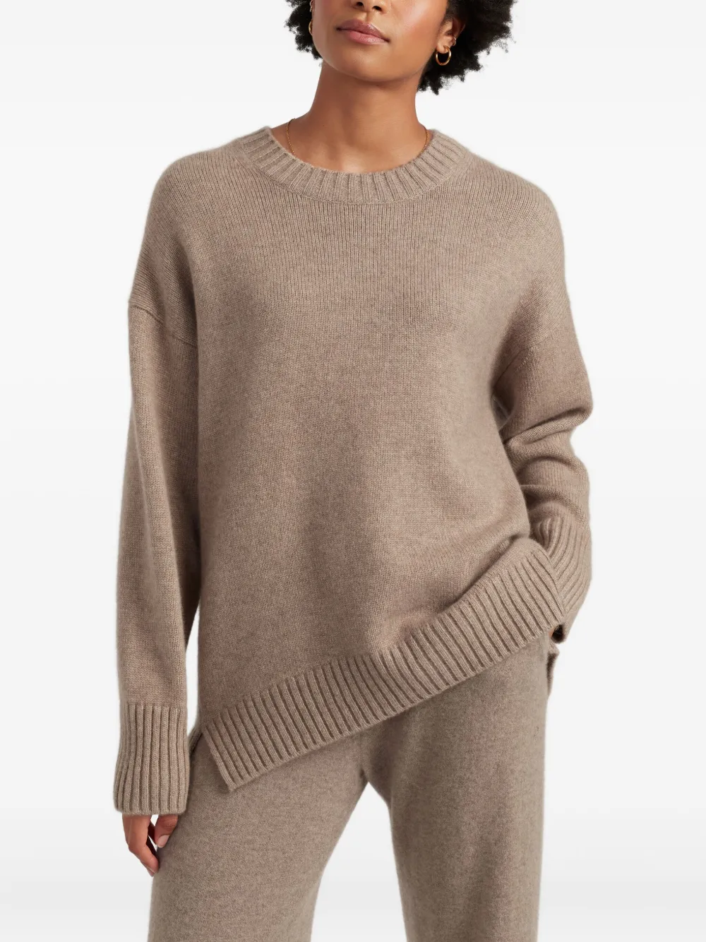 Chinti & Parker Crew-neck Sweater In Neutral