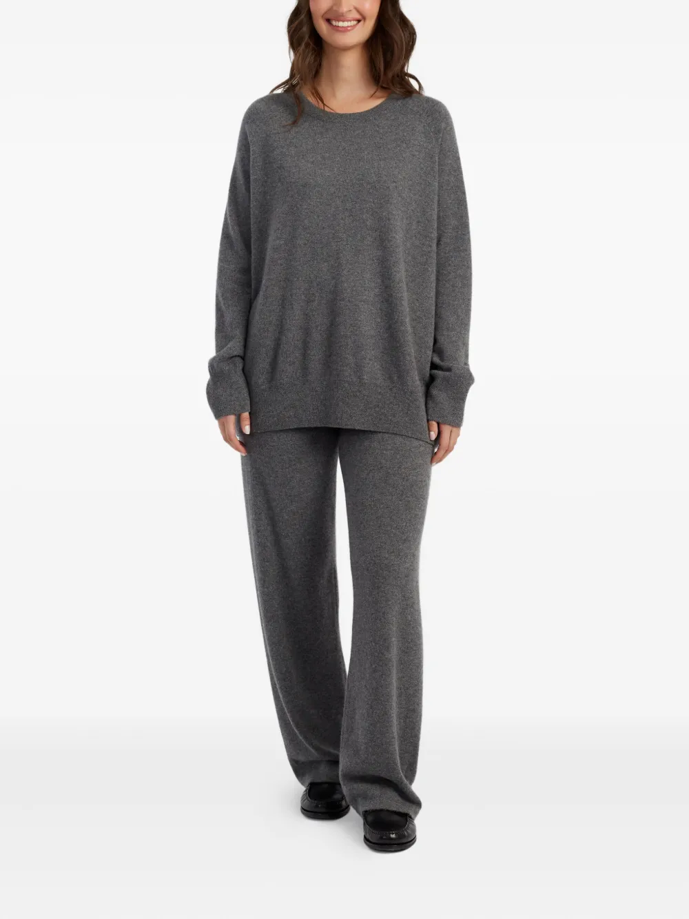 Chinti & Parker Cashmere Sweater In Gray