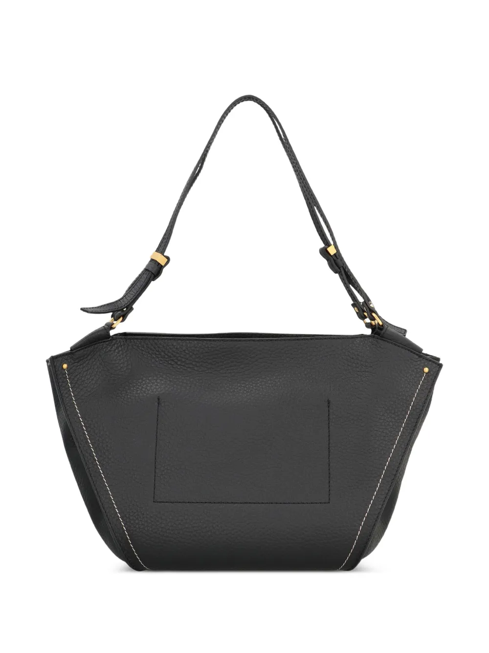 GIANNI CHIARINI Bloom leren shopper - Zwart