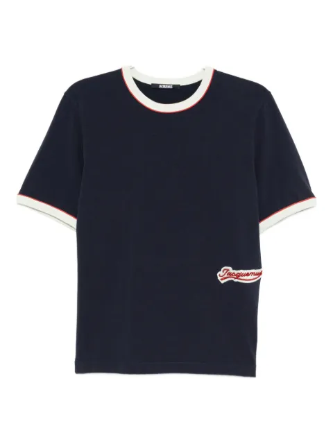 Jacquemus logo-embroidered T-shirt