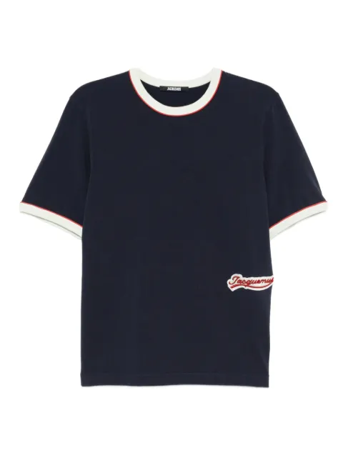 Jacquemus T-shirt met geborduurd logo