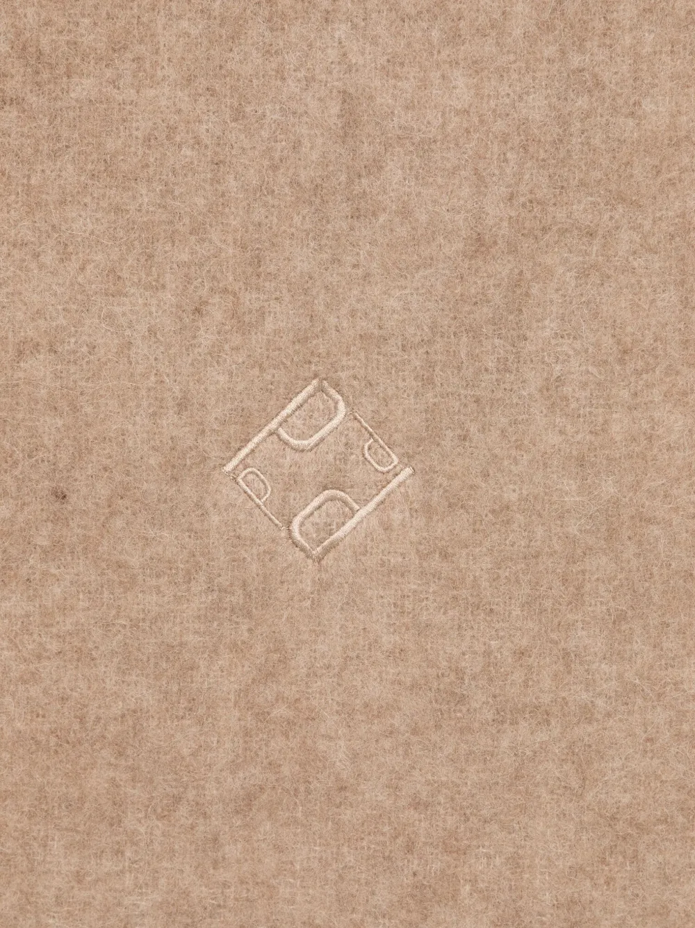 Peserico Sjaal met franje - Beige