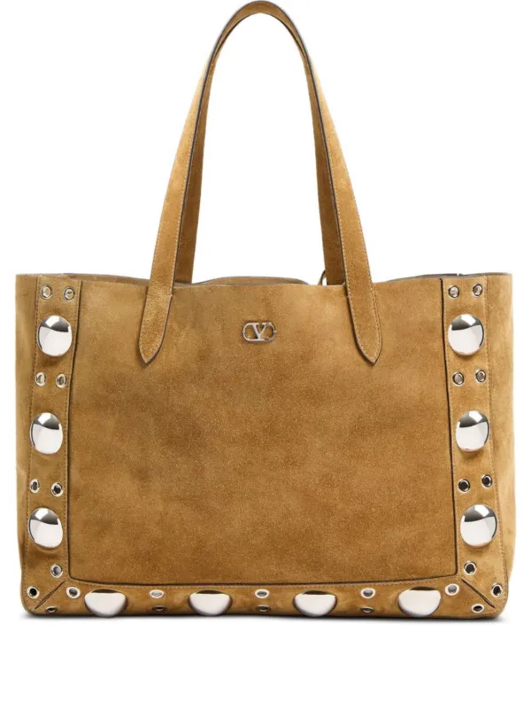 バッグ Valentino Garavani Studded Suede Bag 31280425_60724146_600.jpg