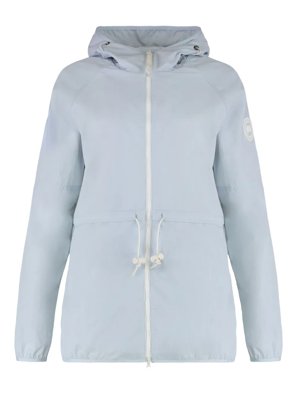 Canada Goose hooded drawstring windbreaker Blauw