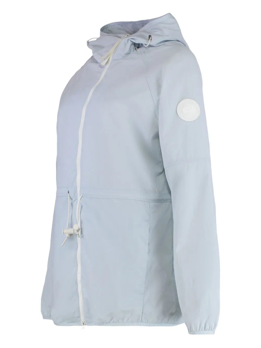 Canada Goose hooded drawstring windbreaker Blauw