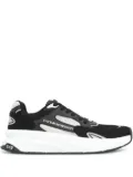 Ea7 Emporio Armani mesh panel sneakers - Black