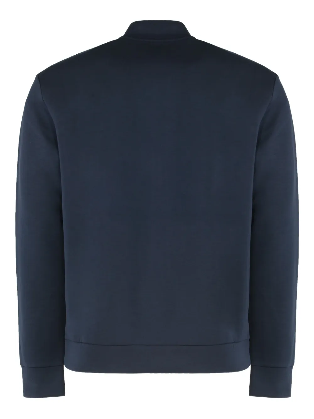 Ea7 Emporio Armani logo-plaque zip-up tracksuit (set of two) Blauw