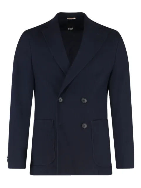 BOSS double-breasted blazer 