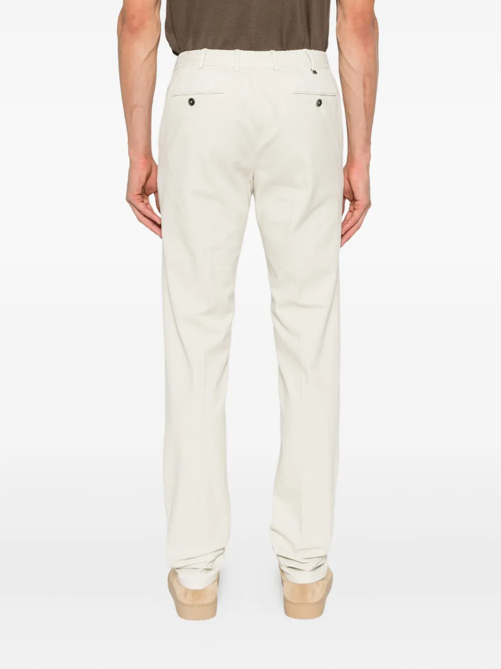 PT Torino cotton trousers Beige