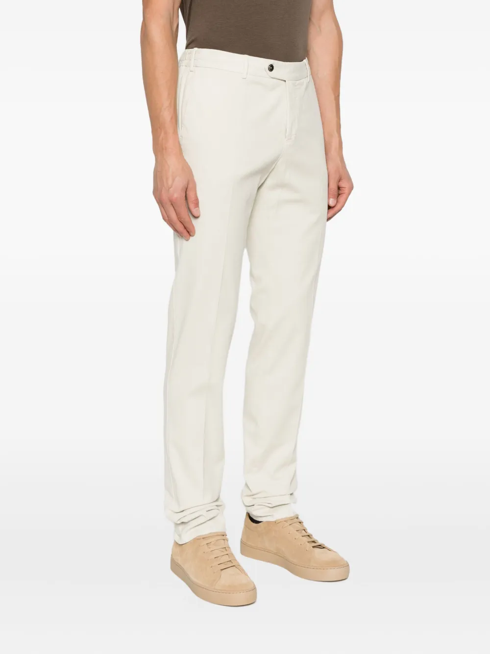 PT Torino Katoenen broek Beige