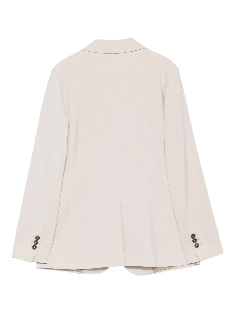 Seventy Blazer met enkele rij knopen Beige