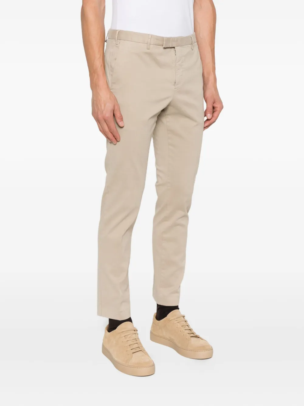 PT Torino slash-pocket trousers Beige