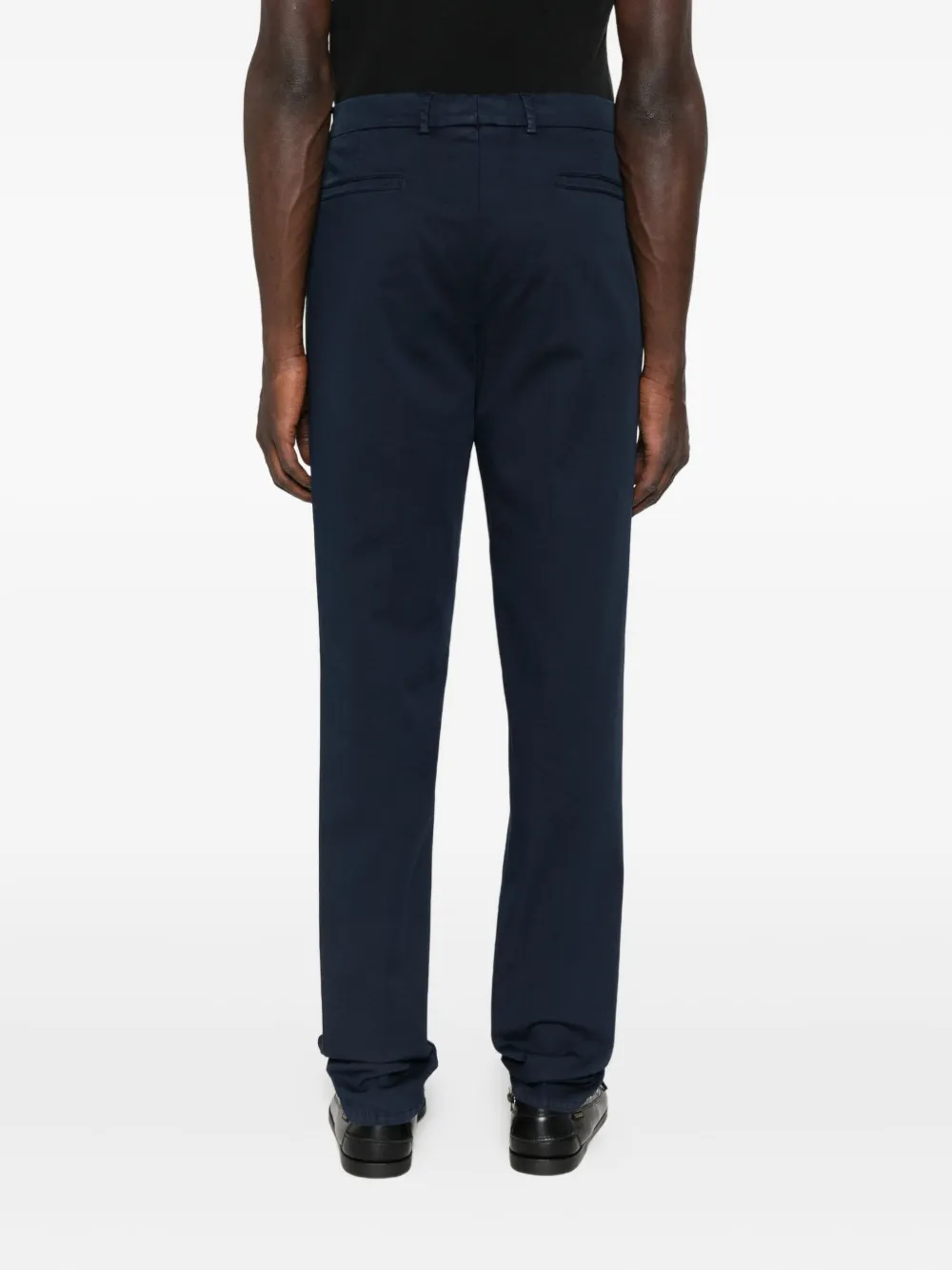 Brunello Cucinelli Geplooide chino Blauw
