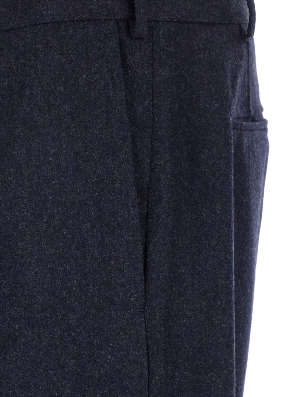 PT Torino pleated-detail trousers Blauw
