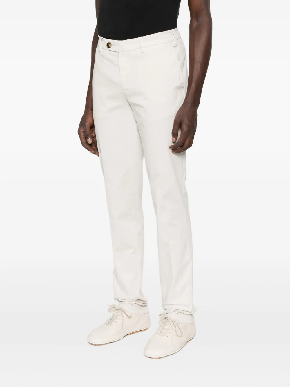 Brunello Cucinelli Chino met knopen Beige